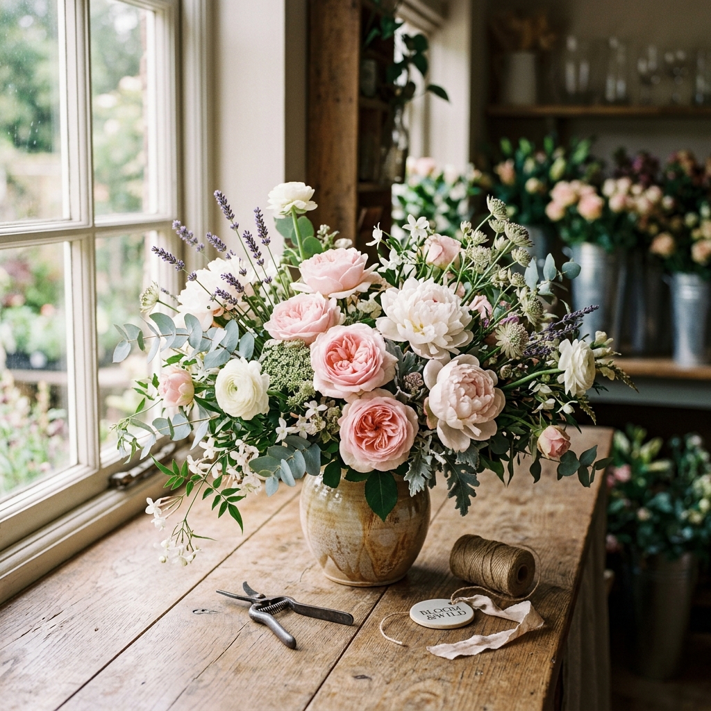 Premium handcrafted flower bouquet from Nean's Florist Mildura